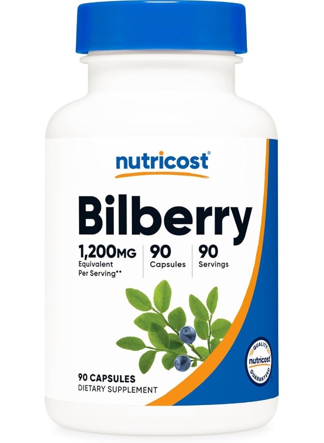 كبسولات التوت 1200 ملجم 90 كبسولة نباتية - Image 1