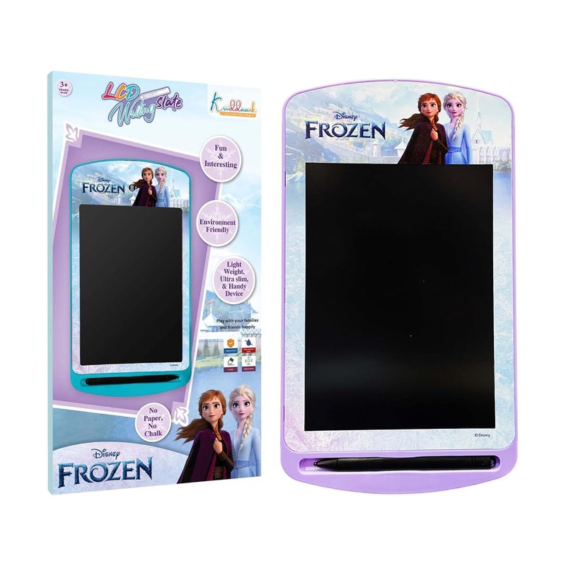 Kriiddaank Frozen LCD Tablet, 10.5 Inch Electronic Drawing Pad & Tablet for Kids, Rewritable LCD Board, Toddler Travel Slate for Girls, Birthday Gift for 3 4 5 6 7 8 9 Year, Frozen Theme Color - Image 1