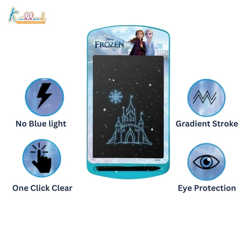 Kriiddaank Frozen LCD Tablet, 10.5 Inch Electronic Drawing Pad & Tablet for Kids, Rewritable LCD Board, Toddler Travel Slate for Girls, Birthday Gift for 3 4 5 6 7 8 9 Year, Frozen Theme Color - Image 5