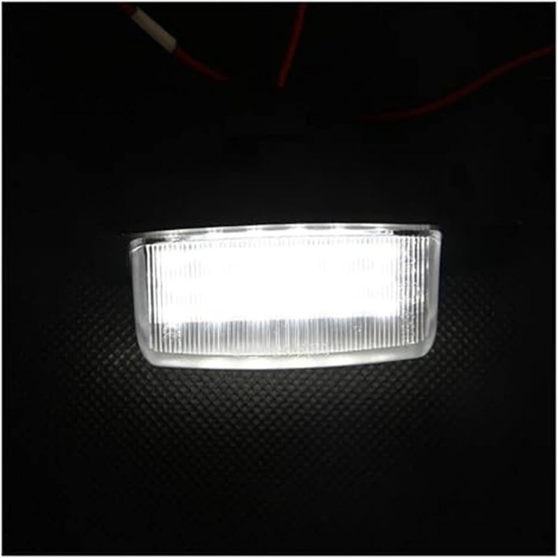 Wivplex 2Pcs White License Plate Light for Mitsubishi - Image 5
