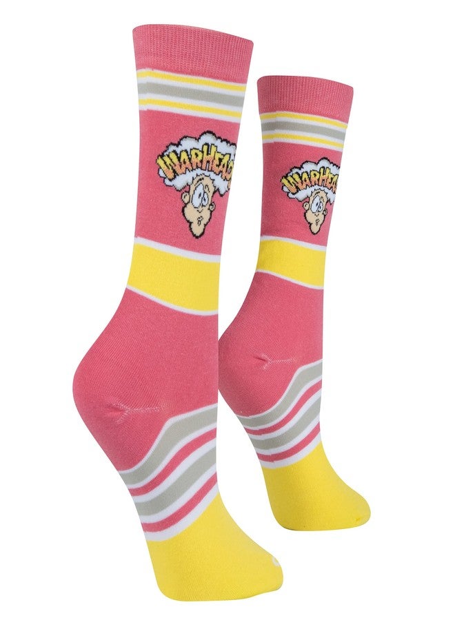 Odd Sox Cool Socks, Warheads Candy Pastel, Womens Crew Length, Funny Graphic Print- Large - Image 3