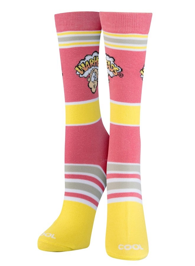 Odd Sox Cool Socks, Warheads Candy Pastel, Womens Crew Length, Funny Graphic Print- Large - Image 1