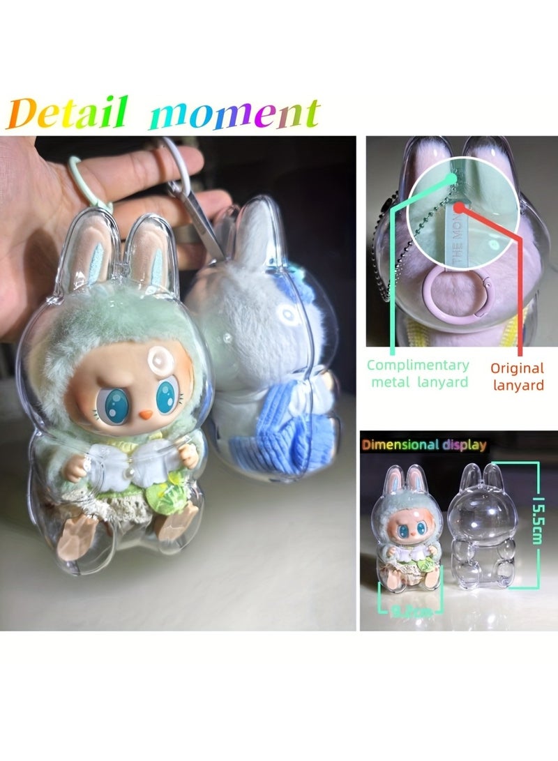 LABUBU Second Generation Translucent Protective Shell | Sitting Position Protection（Without Baby） - Image 3