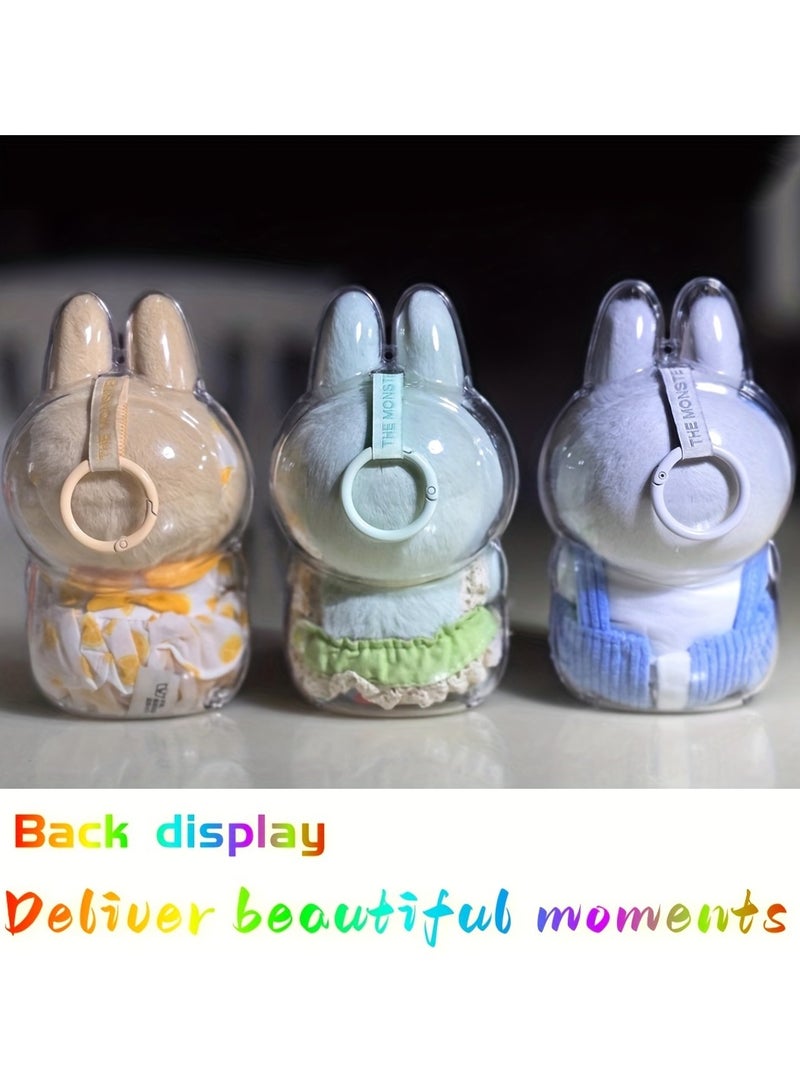 LABUBU Second Generation Translucent Protective Shell | Sitting Position Protection（Without Baby） - Image 4