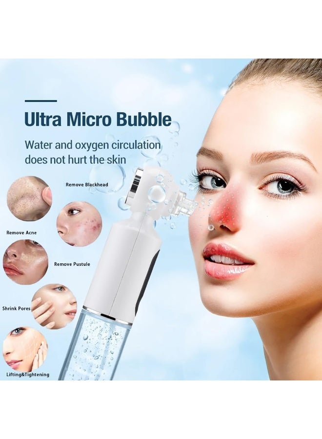 Cleaning Machine, Blackhead Remover Tools, Electric Black Head Vacume Removal Tool with Hot Compress, 4 Adjustments Blackhead Remover Vacuum for Women, USB Pore Cleaner with 6 Suction Cups - Image 2