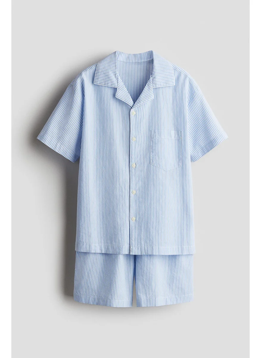 H&M Cotton Poplin Pyjamas