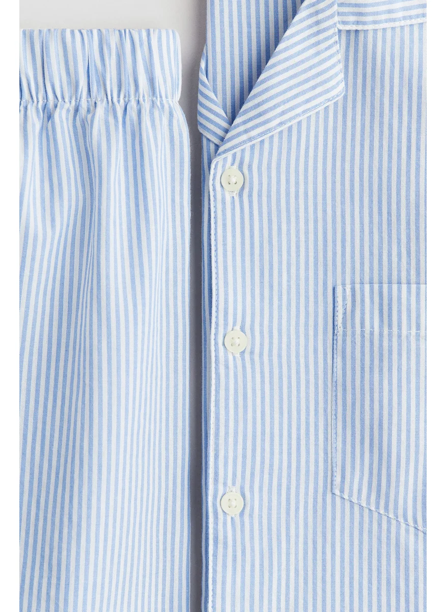 H&M Cotton Poplin Pyjamas
