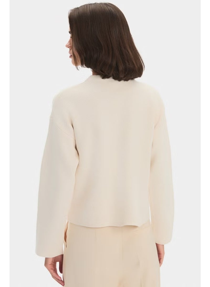 JUNE Women's Pocket Gold Button Detailed Knitwear Cardigan - Image 5