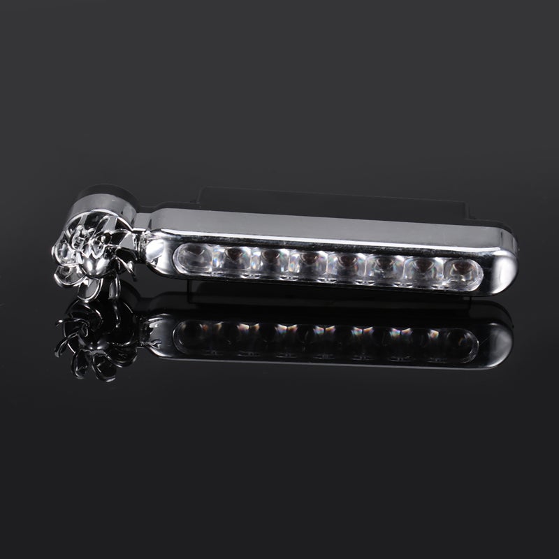 4 pcs Universal Wind Power Daytime Running - Auto Exterior Lamp (Colorful Light) - Image 1