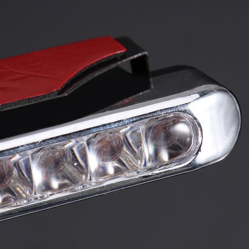 4 pcs Universal Wind Power Daytime Running - Auto Exterior Lamp (Colorful Light) - Image 5