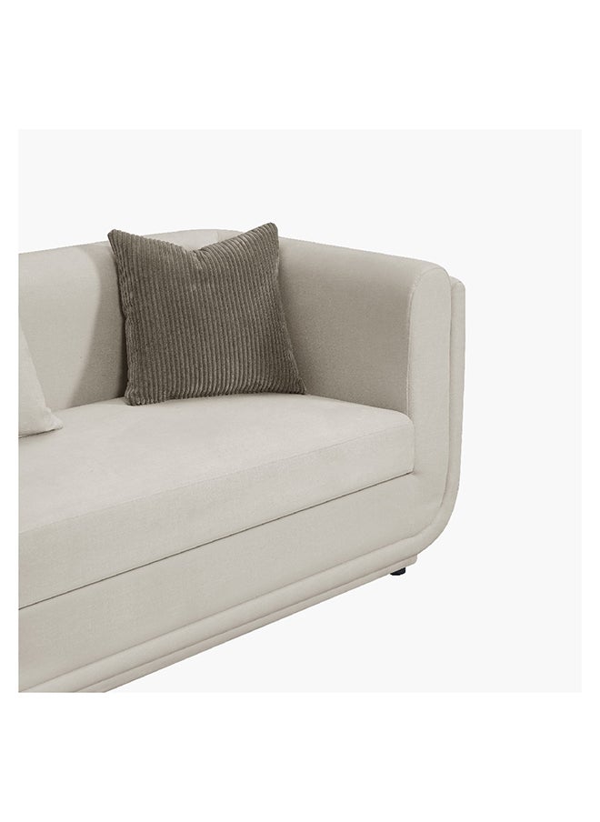 Brooklyn 2-Seater Fabric Sofa with 2 Cushions 85 x 75 x 164 cm