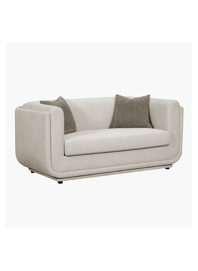 Brooklyn 2-Seater Fabric Sofa with 2 Cushions 85 x 75 x 164 cm