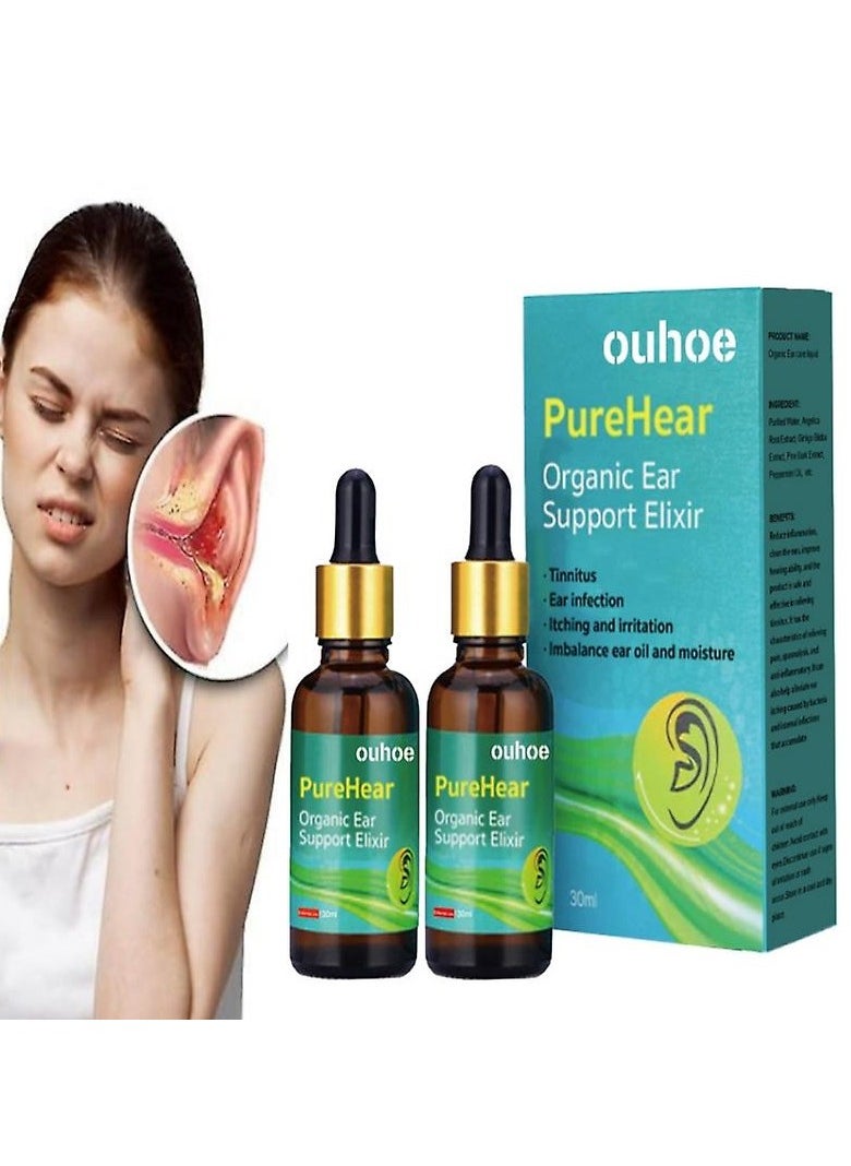 OUHOE 1pcs Ear Drops Antibacterial Liquid Ear Canal Cleaning Liquid Cochlear Care Ear Itching Ear Pain Ear Washing Water Ear Oil  - Image 3