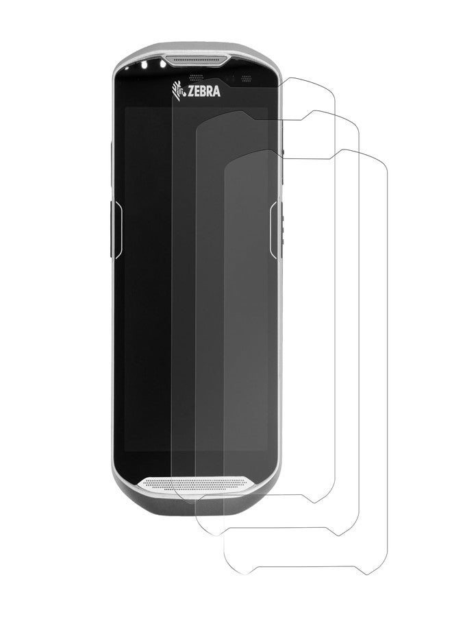 CARPSDZY TC51 Screen Protector (10Pack) for Zebra TC51 TC510K TC52 TC52X TC56 TC57 TC57X Barcode Scanner, Scratch Fingerprint Resistant, HD Transparent - Image 3