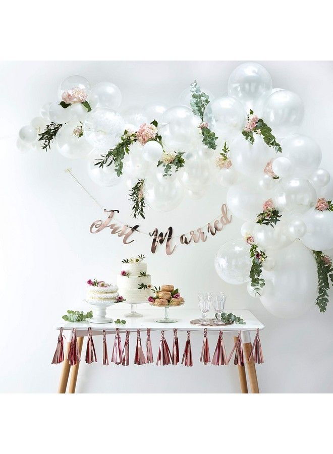 Ginger Ray White Diy Balloon Arch Kit Party Decorations 70 Assorted Pack - Image 3