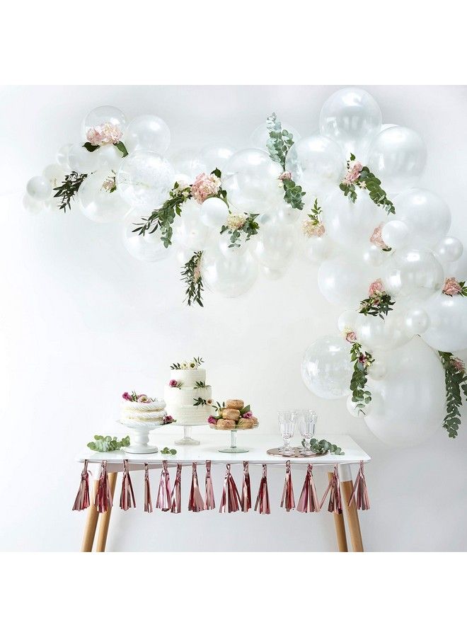 Ginger Ray White Diy Balloon Arch Kit Party Decorations 70 Assorted Pack - Image 4