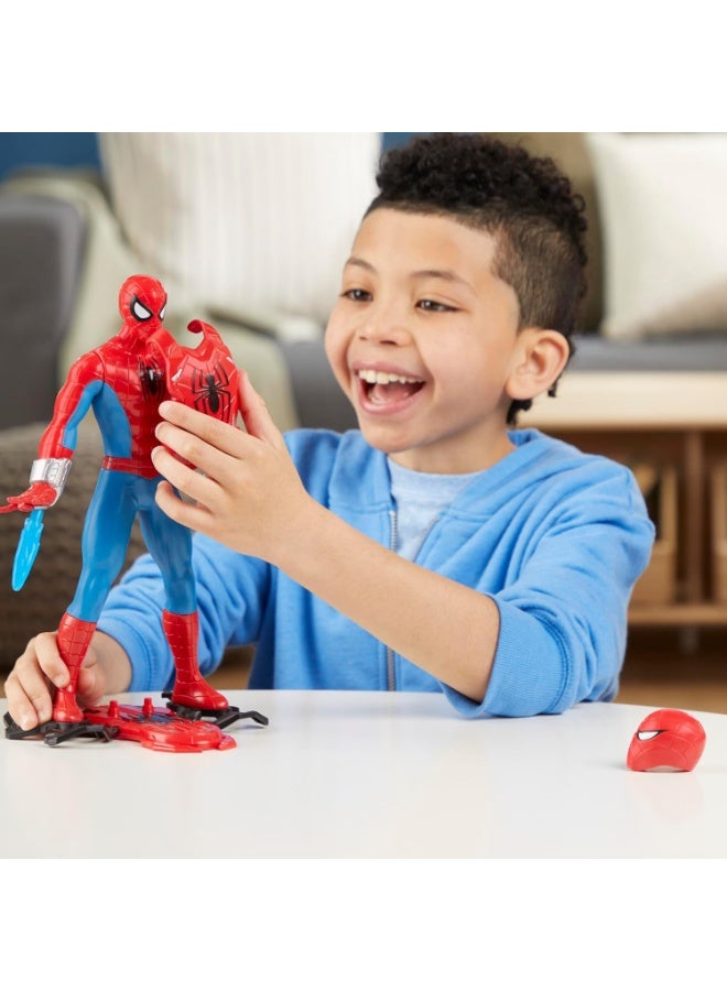 SPIDERMAN تمثال عمل سبايدرمان ثويب بلاست مع ملحقات - Image 5