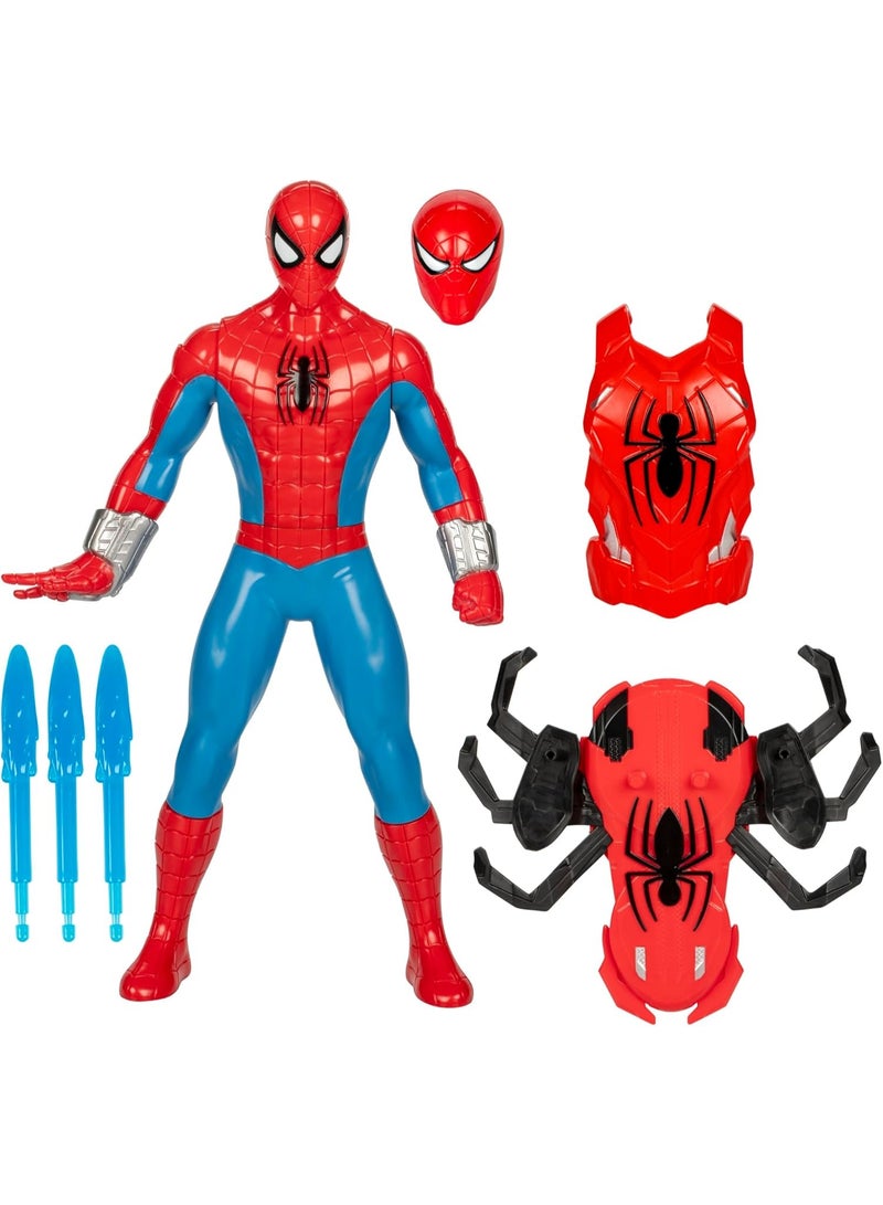 SPIDERMAN تمثال عمل سبايدرمان ثويب بلاست مع ملحقات - Image 1