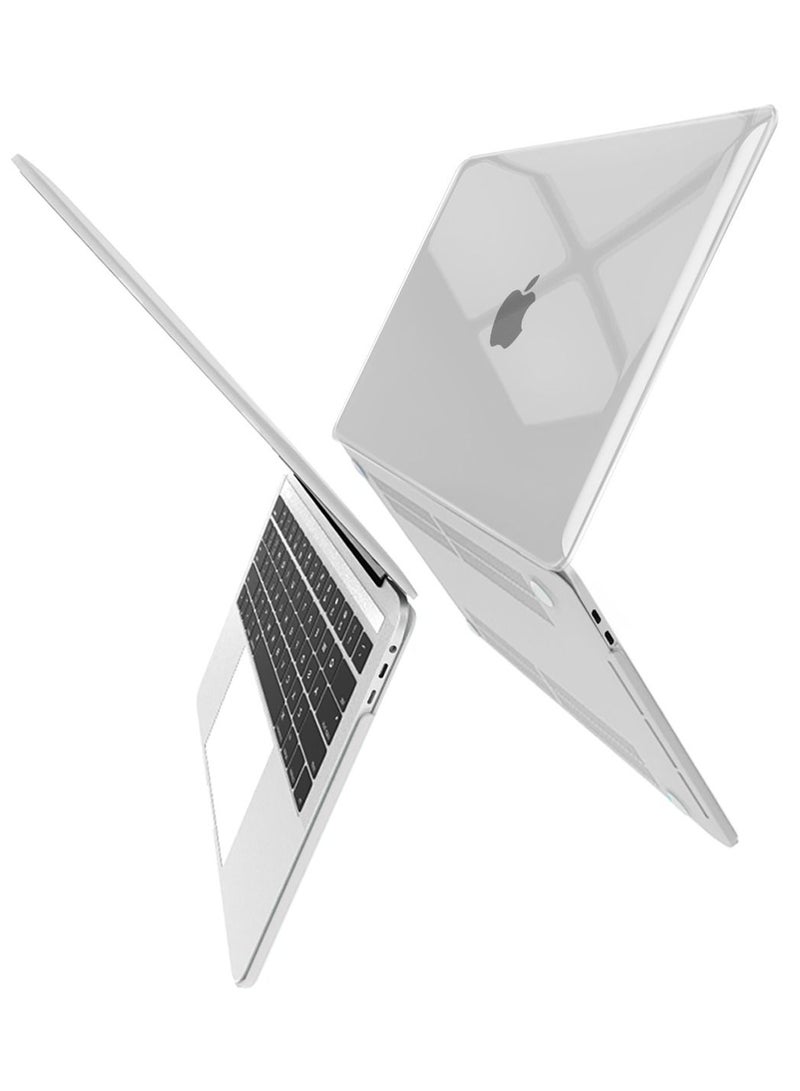 CATANES MacBook Pro 13-inch Model A1706 (2016) Protective Case Hard Shell Laptop Cover Front and Back Sleeve Case Clear - Image 3