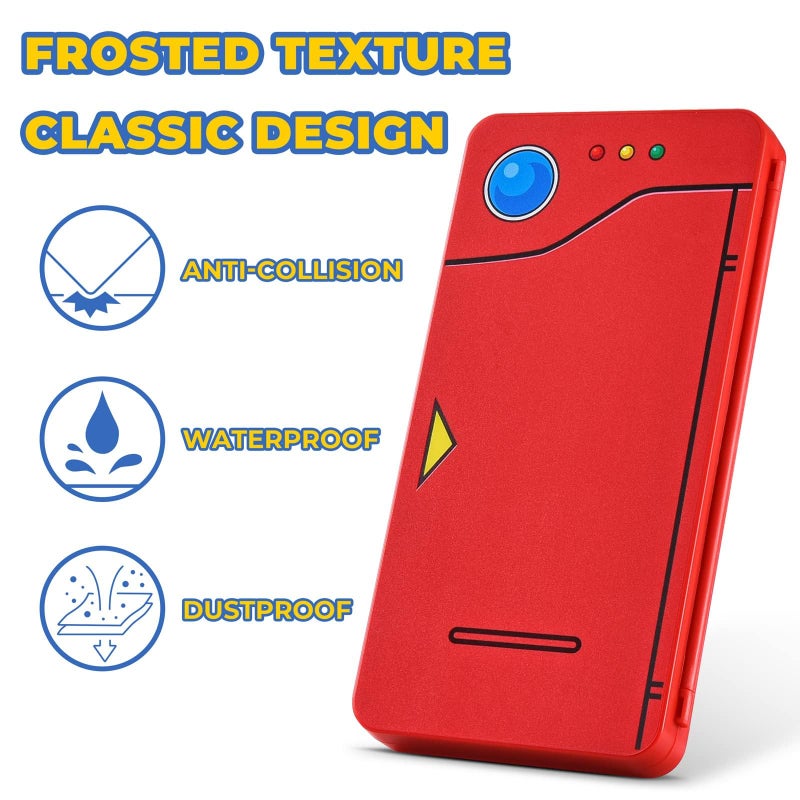 FUNLAB Switch 2 Game Case Holder for Nintendo Switch2/OLED/LITE Games & Micro SD Cards, Switch2 Game Card Cartridge Case with 24 Game Card Storage - Red - Image 5