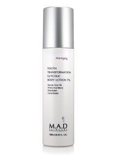 M.A.D Skincare Youth Transformation Glycolic Body Lotion 7% 200 ml.