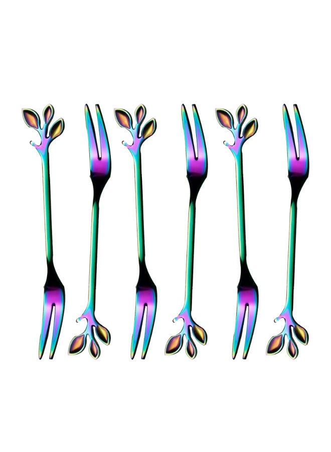 6-Piece Stainless Steel Fork Set - Image 1