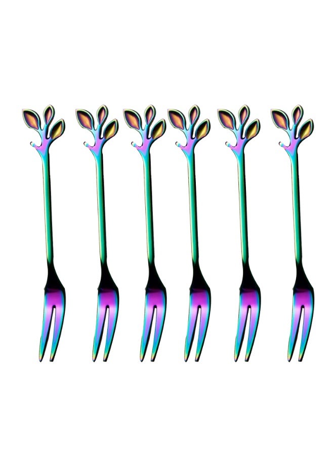 6-Piece Stainless Steel Fork Set - Image 2