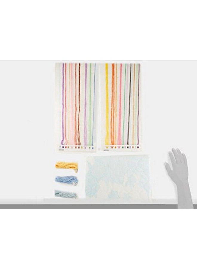 Dimensions Stamped Cross Stitch Sweet Prayer Diy Baby Quilt Kit 34'' X 43'' - Image 4