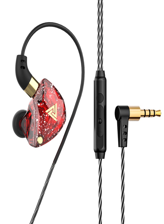 QKZ SK8 3.5mm Wired Headphones Dynamic Music Earphone Ear Hook Sports Headset In-ear Earbuds In-line Control with Mic - Image 1