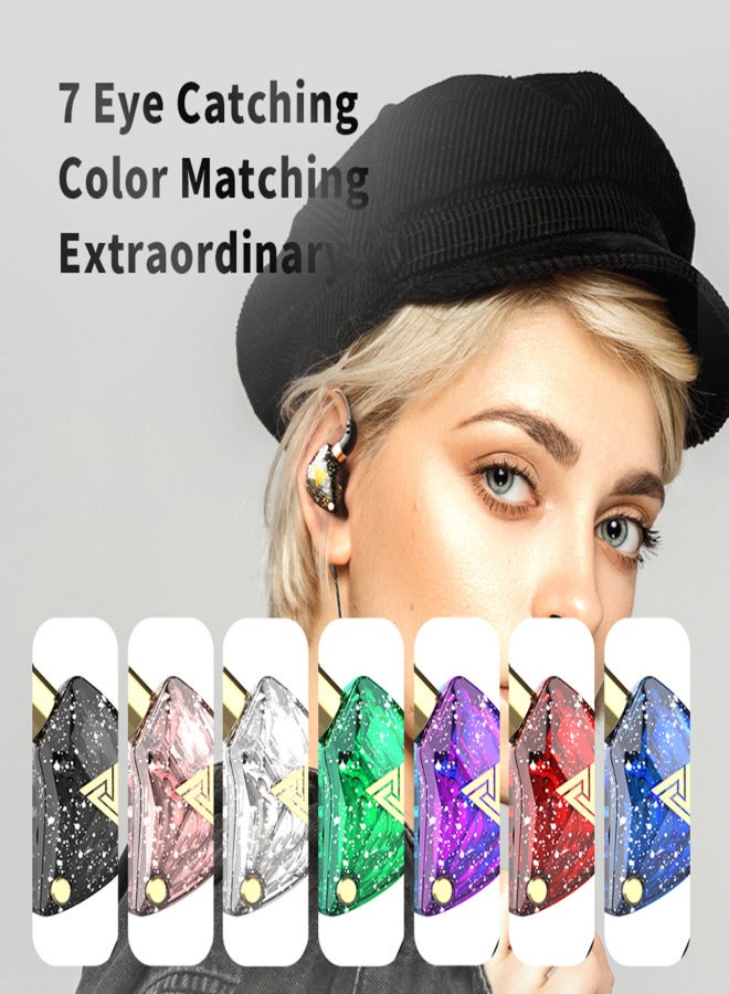 QKZ SK8 3.5mm Wired Headphones Dynamic Music Earphone Ear Hook Sports Headset In-ear Earbuds In-line Control with Mic - Image 2