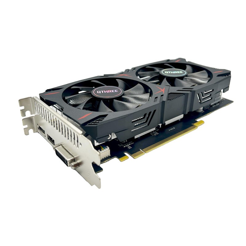 QTHREE Geforce GTX 960 4GB Graphics Card, GDDR5 128-bit, DP, HDMI, DVI, Video Card for PC, Computer GPU, PCI Express x16 - Image 1