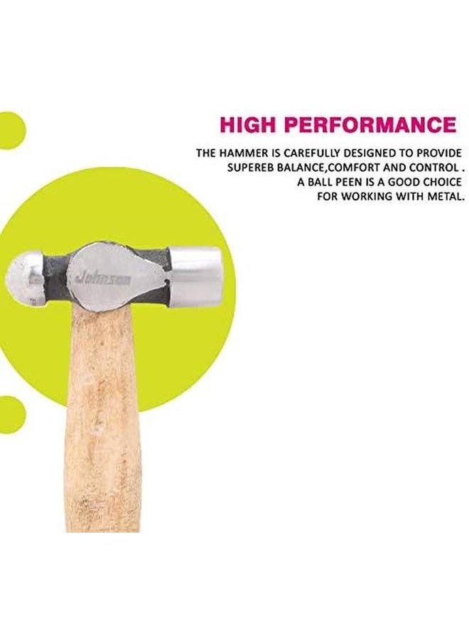 Generic - Johnson Series Multipurpose Ball Pein Hammer With Handle 100Gm - Image 1