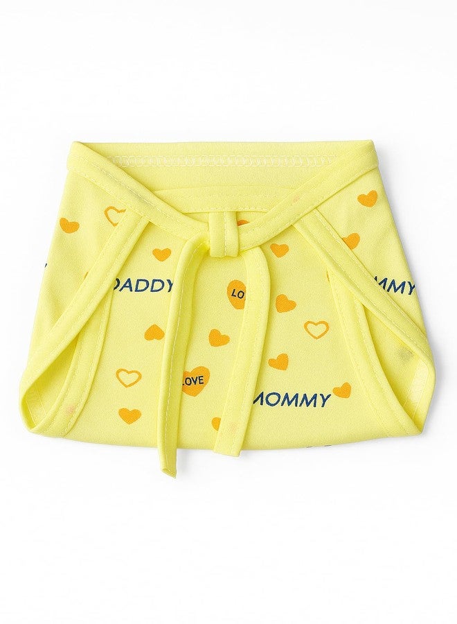 NONIU 10 Pcs Nappies for New Born Baby | Nappy for Newborn | Soft Cotton Langots for 0 to 6 Months Babies | Adjustable & Washable Langot (Multicolour) - Image 5