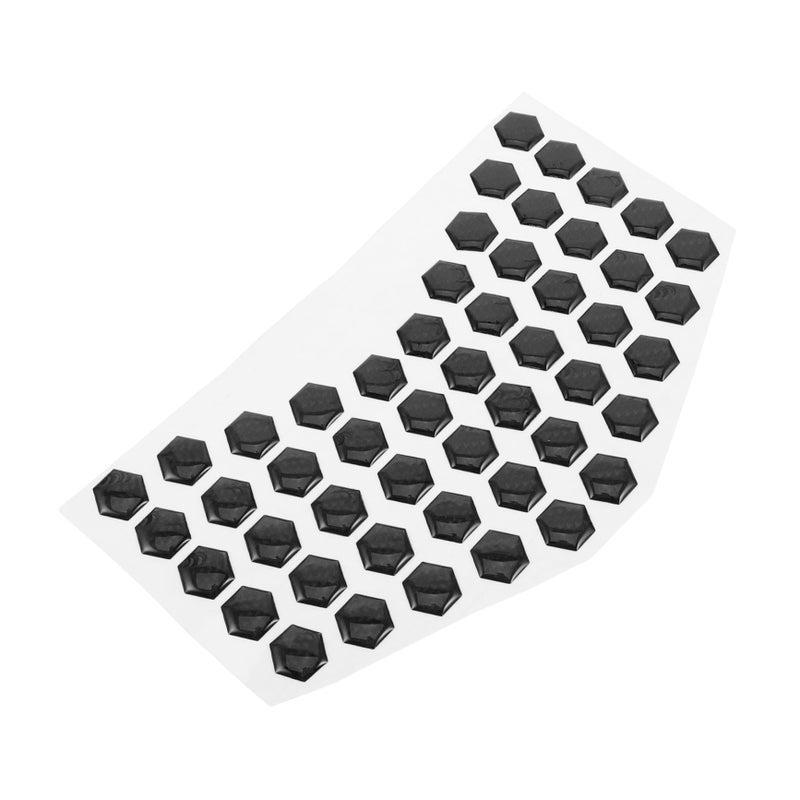 Transparent Hexagonal Motorcycle Protective Decals Anti Scratch Stickers Impact Resistant - Image 2