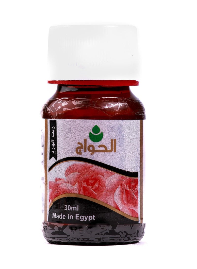 الحواج زيت الورد الطبيعي المعصور علي البارد 30مل - Image 2