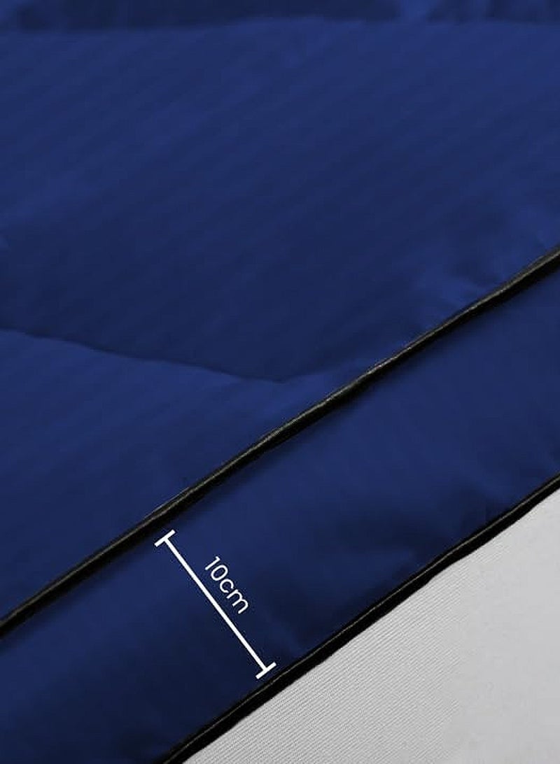 The Home Mart Home Mart Ultra-Plush 4-Inch Hotel Mattress Topper (120x200 cm) – 900 GSM Microfiber Fill, Firm Support, Super Soft Brushed Fabric, Deep Pocket Design with 4-Way Stretch Elastic Straps  - Image 4
