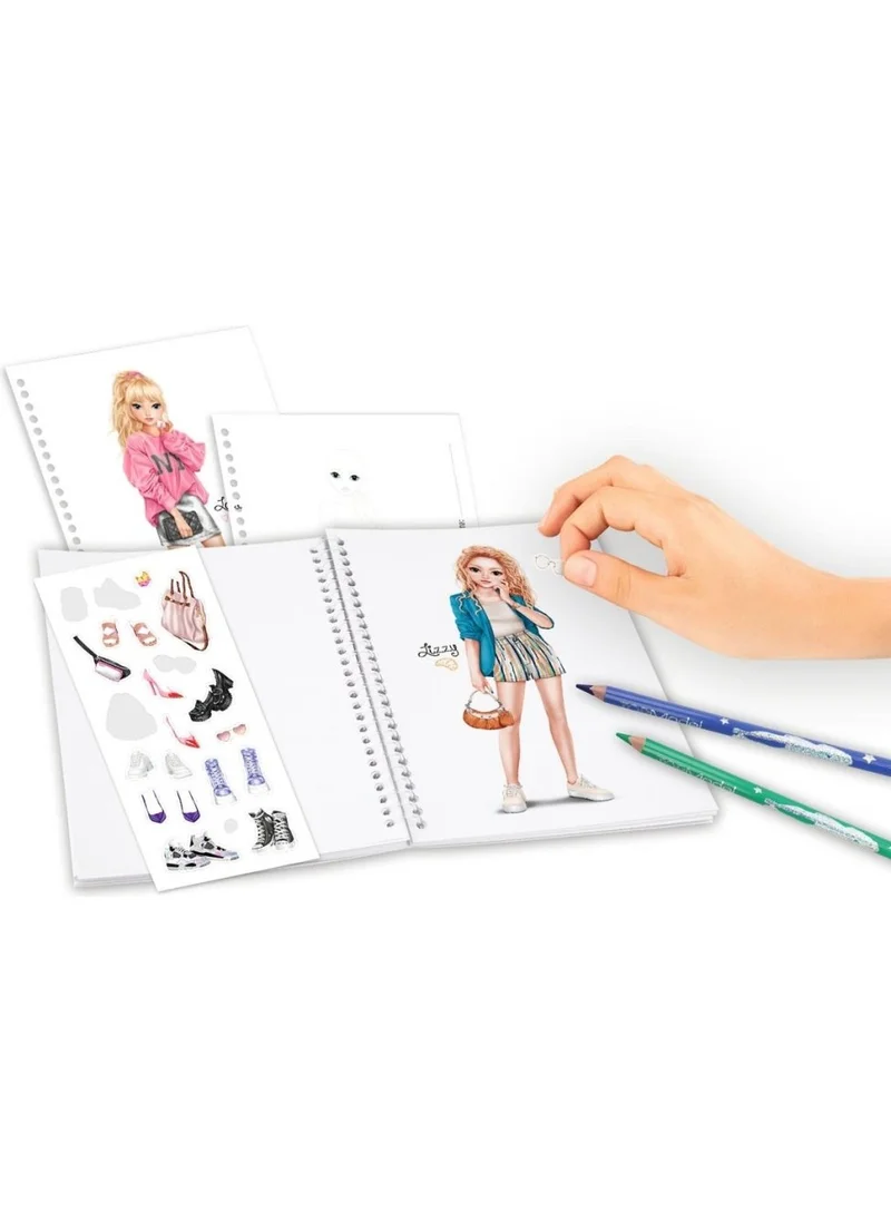 Top Model Little Kitten Pocket Coloring Book 0412726_A