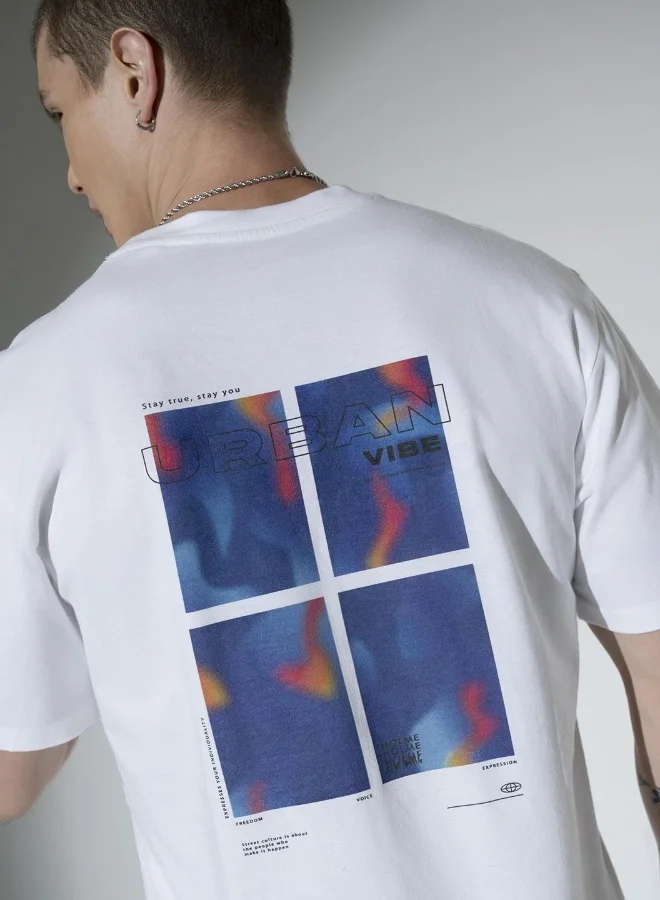 Hubberholme Men White T-Shirts - Simple and Essential Casual Wear