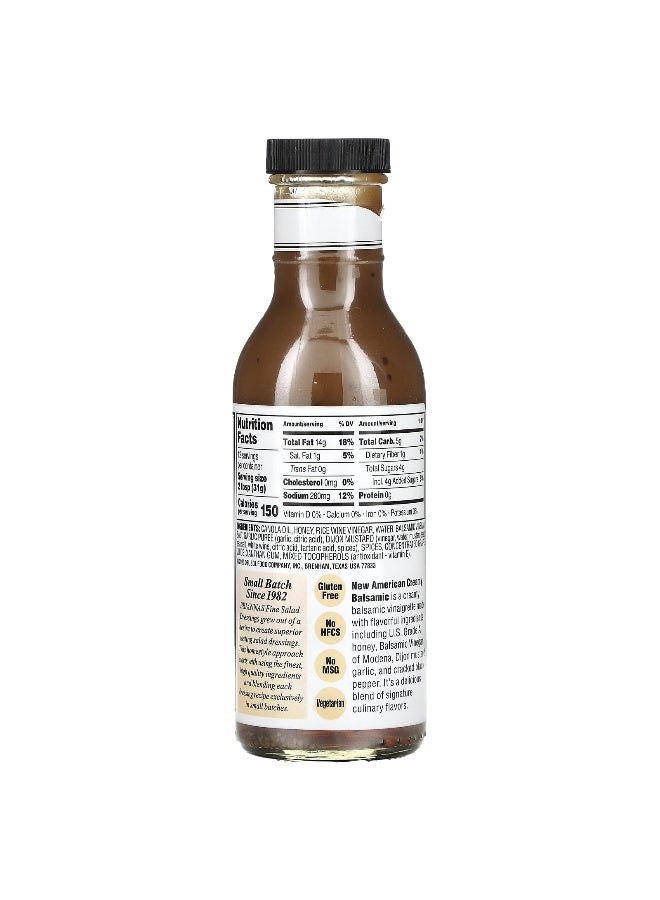 Briannas Briannas, New American Creamy Balsamic Dressing, 12 fl oz (355 ml)  - Image 2