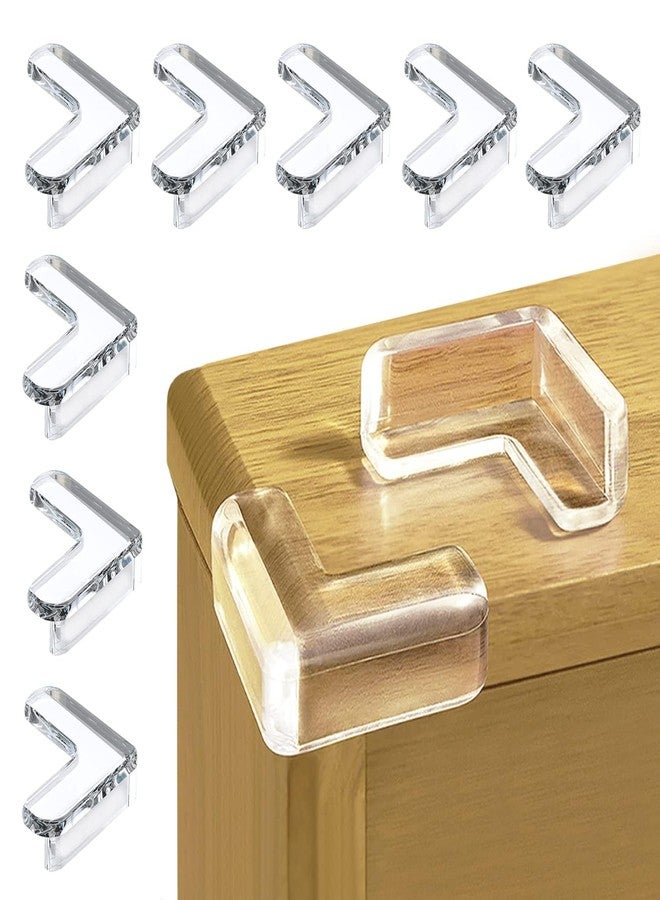 Vunpok 10 Pack Corner Protectors Baby,Table and Furniture Corners,Table Corner Guards Protectors Baby for Sharp Corners with Strong Adhesion, Transparent Corner Protection - Image 1