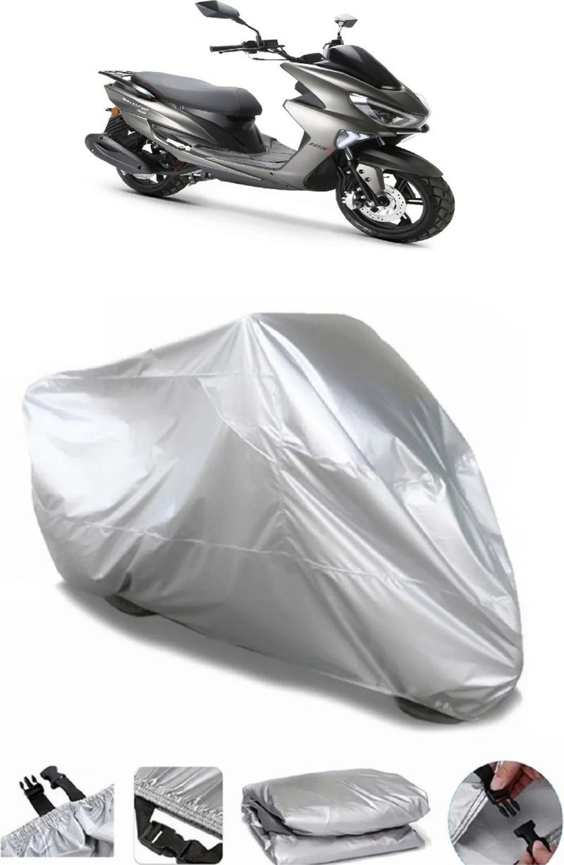 Breen Rks Newlight 125 Pro Gray Waterproof Motorcycle Compatible Canvas Premium - Image 1