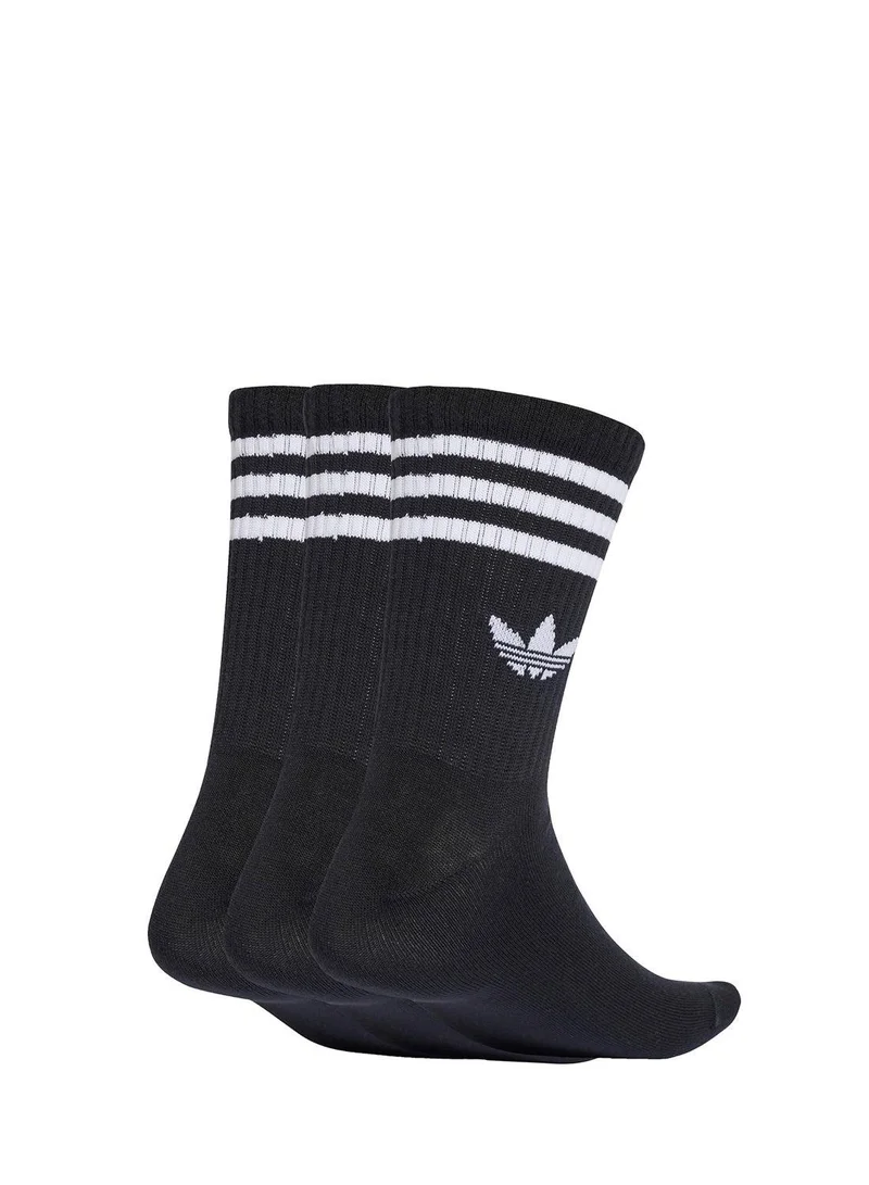 adidas Originals adidas 3S Crew S 3P Black Originals Socks