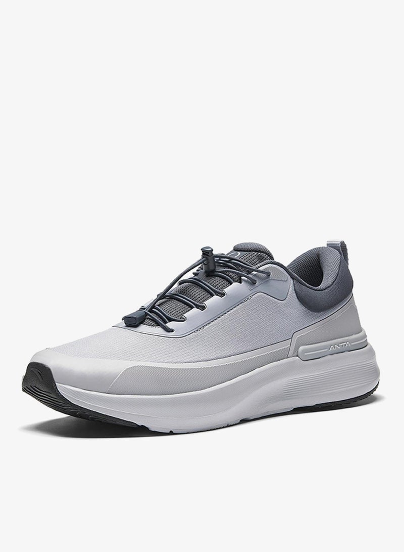 انتا أحذية تدريب شاملة للمشي السريع رمادي - Image 3