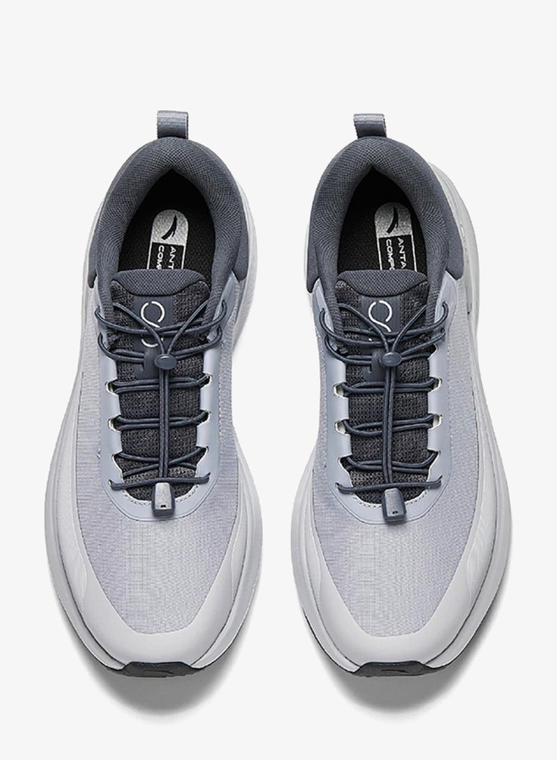 انتا أحذية تدريب شاملة للمشي السريع رمادي - Image 4