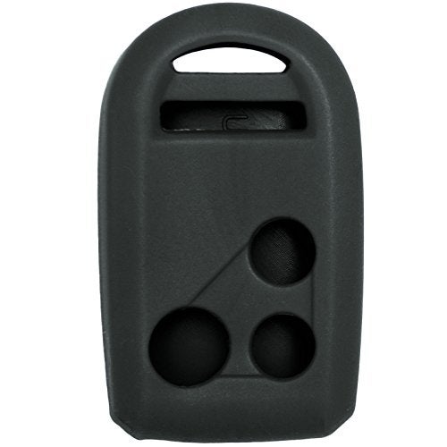 Keyless2Go Replacement for New Silicone Cover Protective Case for Honda Goldwing Remote Key Fob - Black - Image 1