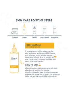 the purest solutions The Purest Solutions Oil Control Toner (2% BHA Salicylic Acid) - Oily, Pore Balancing Toner for Acne & Scarred Skin - Blackhead Targeted Formula - Vegan | Cruelty Free | Eco Friendly (6.76 fl. oz)  - Image 4