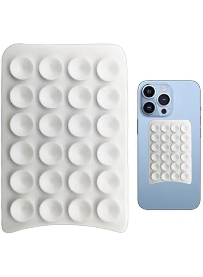Silicone Suction Phone Case - Suction Cup Phone Holder | Suction Phone Case Mount | Non Slip Suction Cup Phone Mount | Phone Suckers Cups Adhesion | Mobile Phone Case Holder for Mobiles Tablets  - Image 1