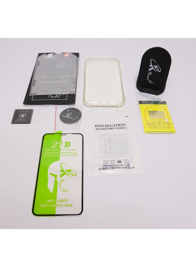 NIBEMINENT 7 In 1 Full Body Protect Kit For Phone Black/ Clear - Image 4