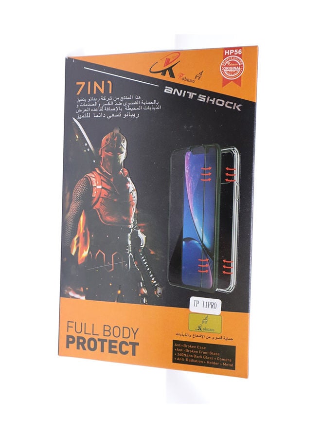 NIBEMINENT 7 In 1 Full Body Protect Kit For Phone Black/ Clear - Image 5