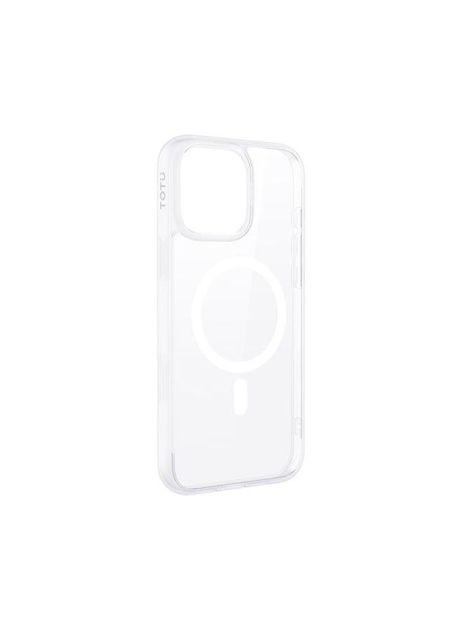 Case For iPhone 16 Pro Max PC-5 Crystal Shield Series Magsafe Magnetic Phone Case